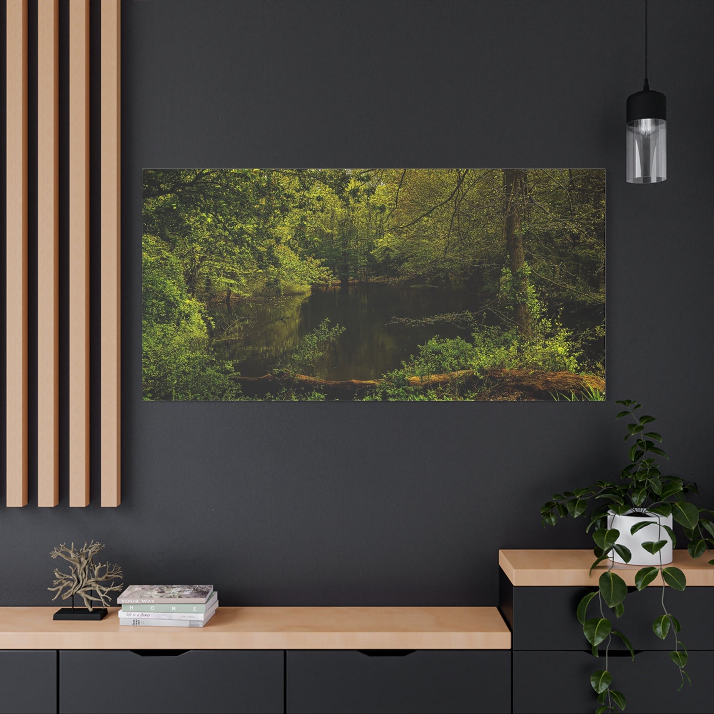 Connecticut Woodland Pond Canvas | Cambrian Captures